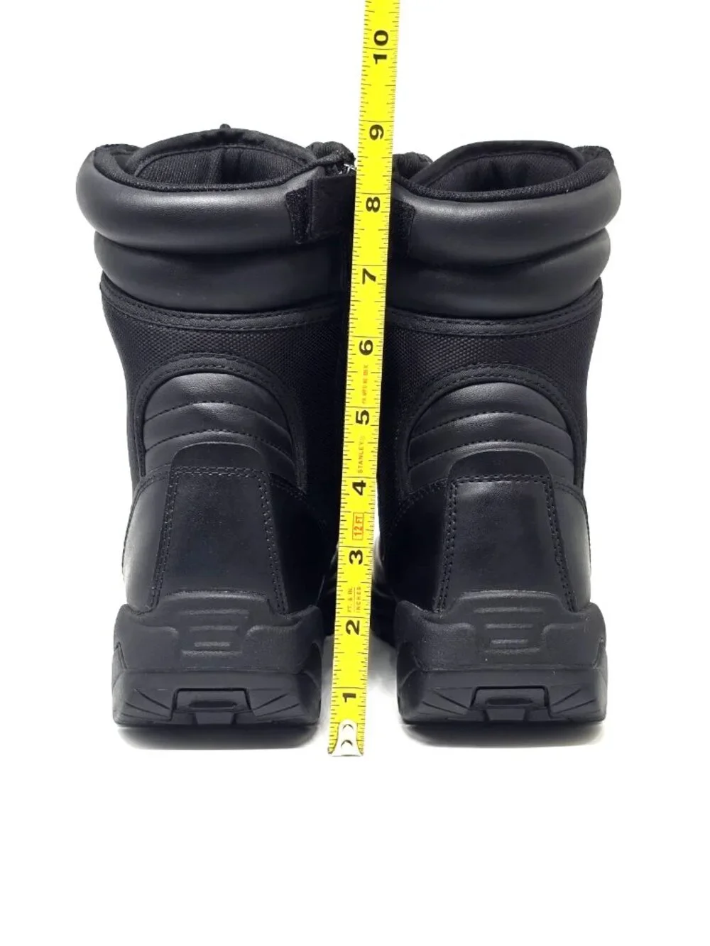 LA Police Gear LAPG Core Combat Boot Black Zipper Tactical Boots Men’s Size 7R